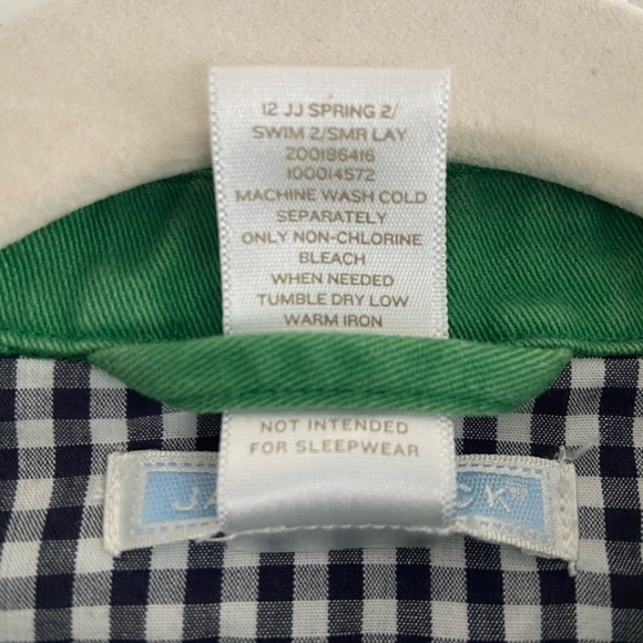 Janie and Jack Cotton Zippered Spring Green Lightweight Jacket Coat Unisex 4 5 - Picture 4 of 7